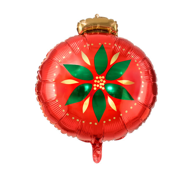 Kerstbal Folieballon