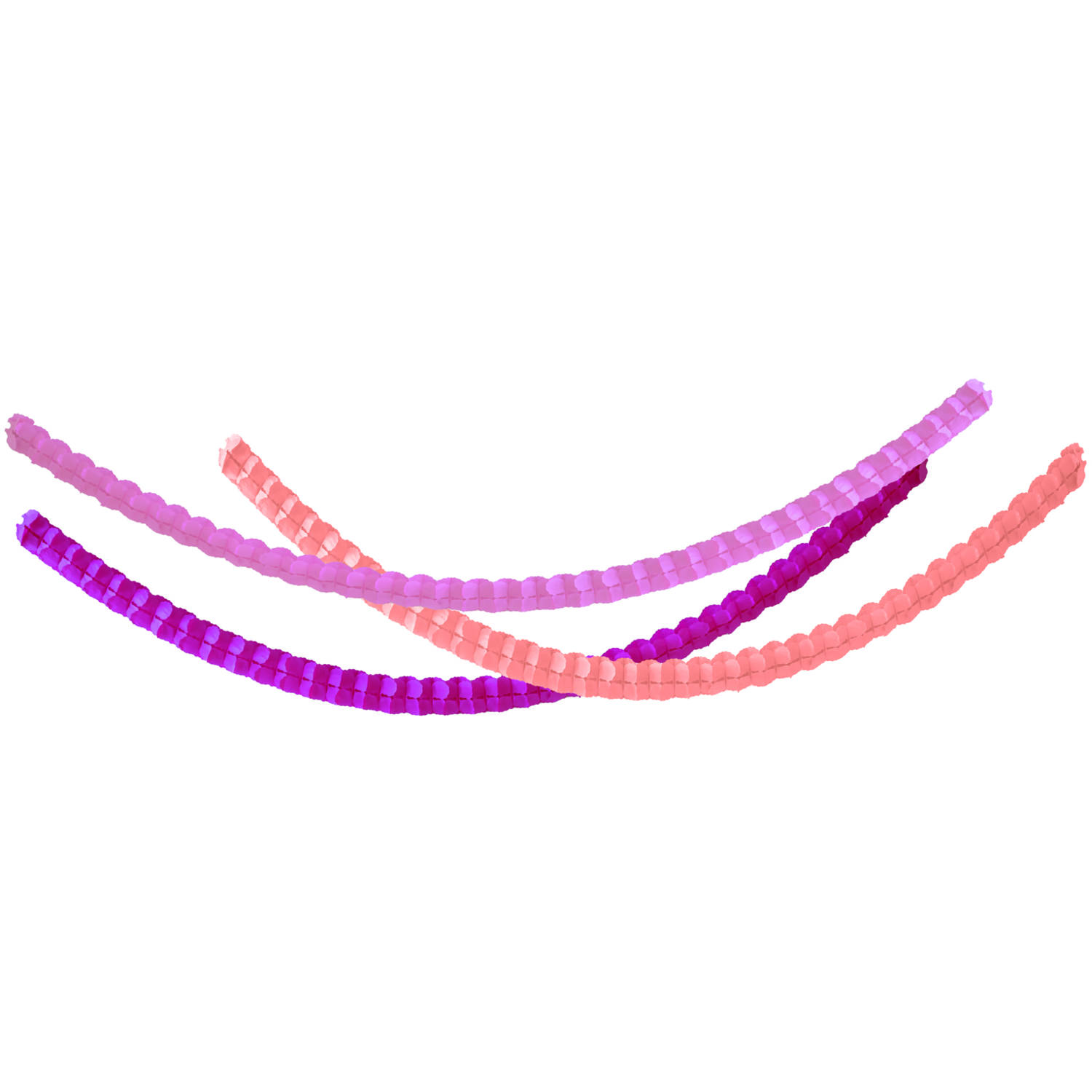 Pastel Vibes slinger roze (3m) 3 stuks - Feesthuis