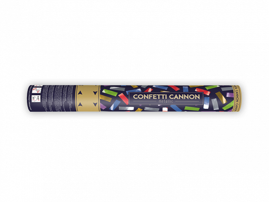 Confetti shooter 40cm mix van kleuren