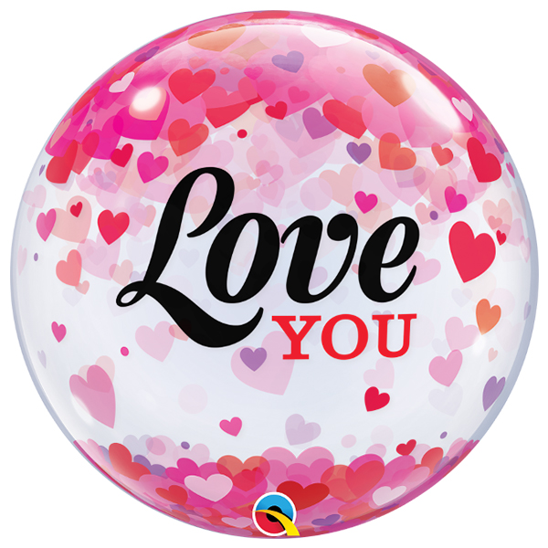 Bubble ballon Love You