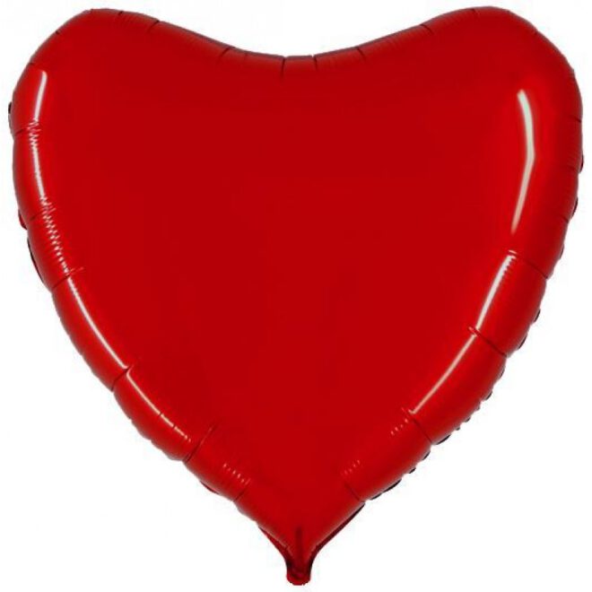 folie ballon hartvorm 43 cm