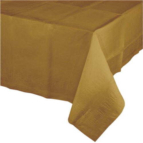 ervaring Onderdrukker binden Papieren tafelkleed goud 137 x 274 cm - Feesthuis