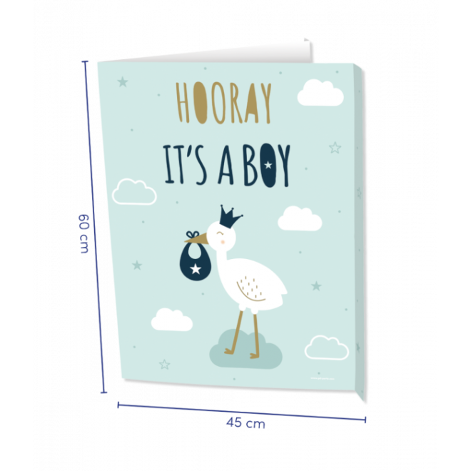 Window Sign - Newborn Baby boy