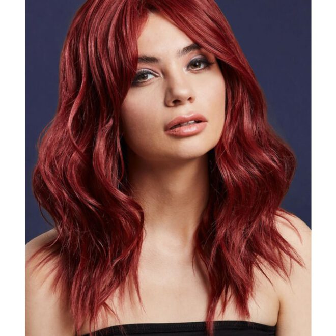 Fever Ashley Wig, Two Toned Blend , Ruby Red