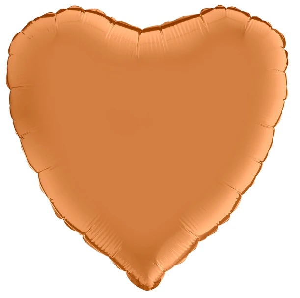 18 inch folie hart caramel