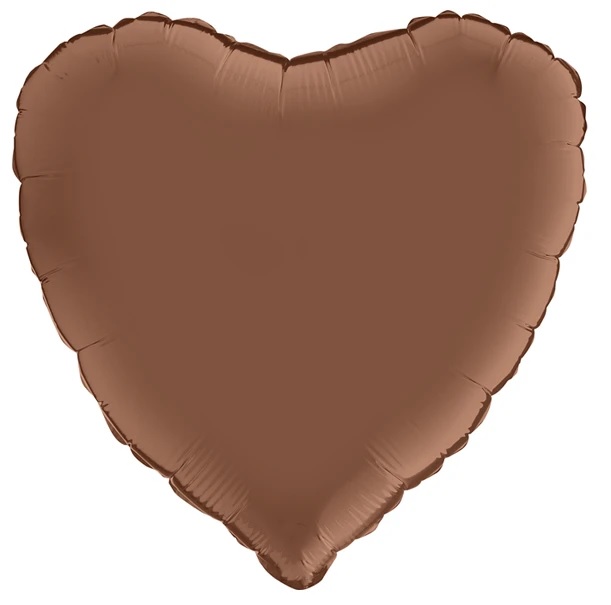 18 inch folie hart chocolate