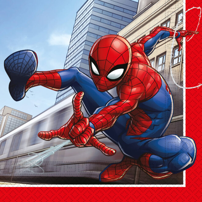 Spiderman servetten - 20 stuks