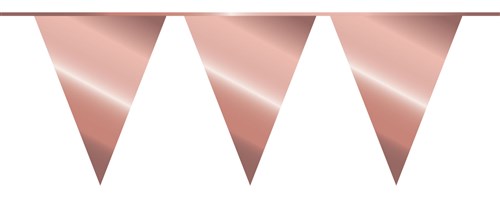 Vlaggenlijn (10m) - Rosé goud