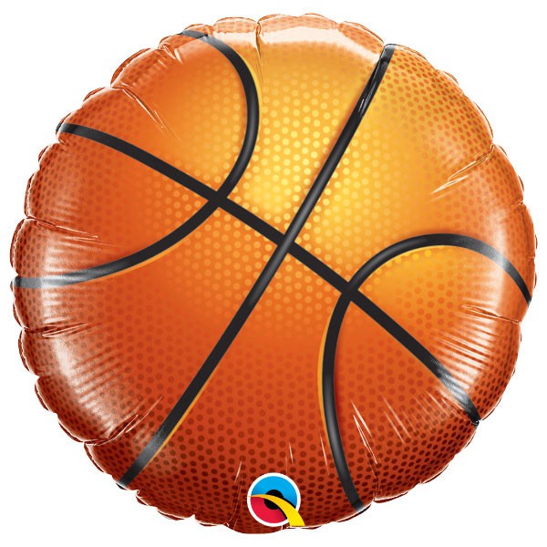 Qualatex basketbal folie ballon 18 inch