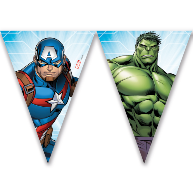 Mighty Avengers vlaggenlijn (2,3m)