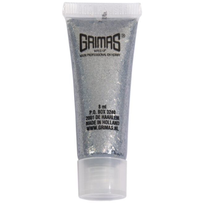 Grimas Shimmer Gel (8ml) - 710 (zilver)