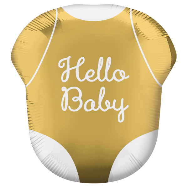 Folieballon Hello Baby Supershape