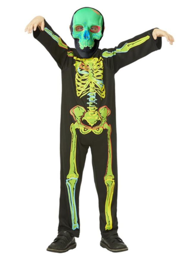 neon skelet