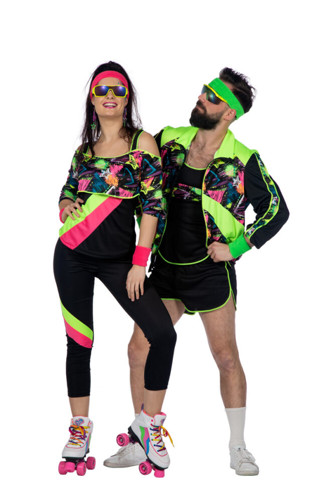 Retro Aerobic Fitness Outfit
