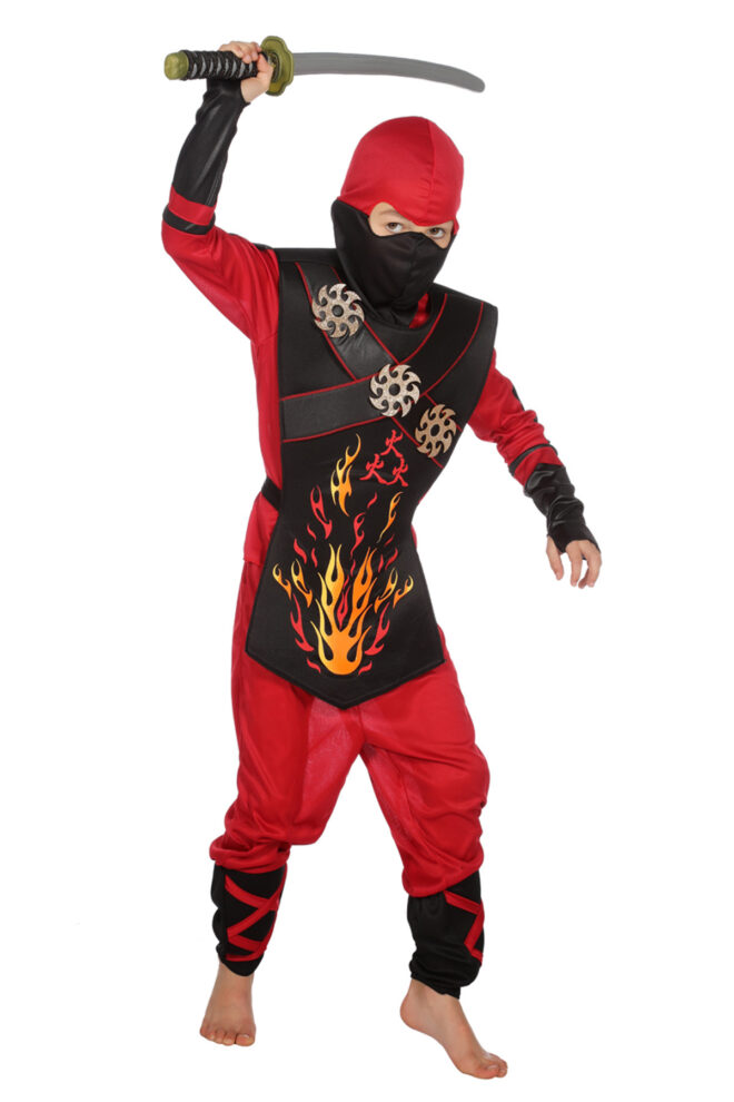 Ninja Fire Kinderkostuum