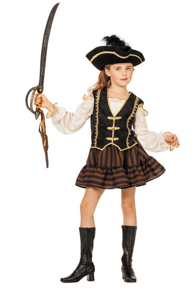 Bruine Piraat Meisje