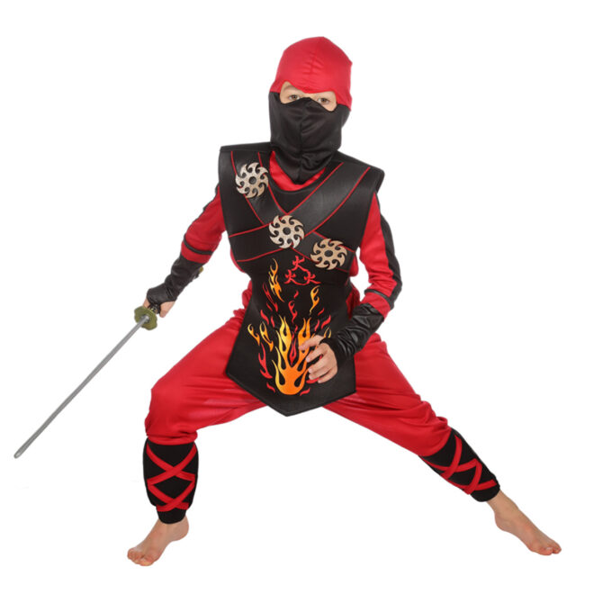 Ninja Fire Kinderkostuum