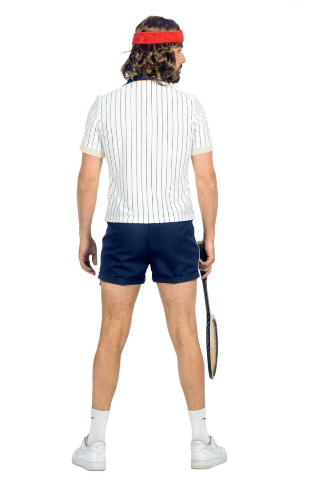 Retro Tennis Outfit voor Heren