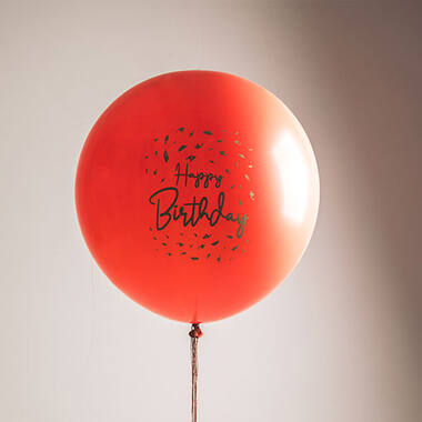 Ballon XL Happy Birthday Golden Dusk - 80cm