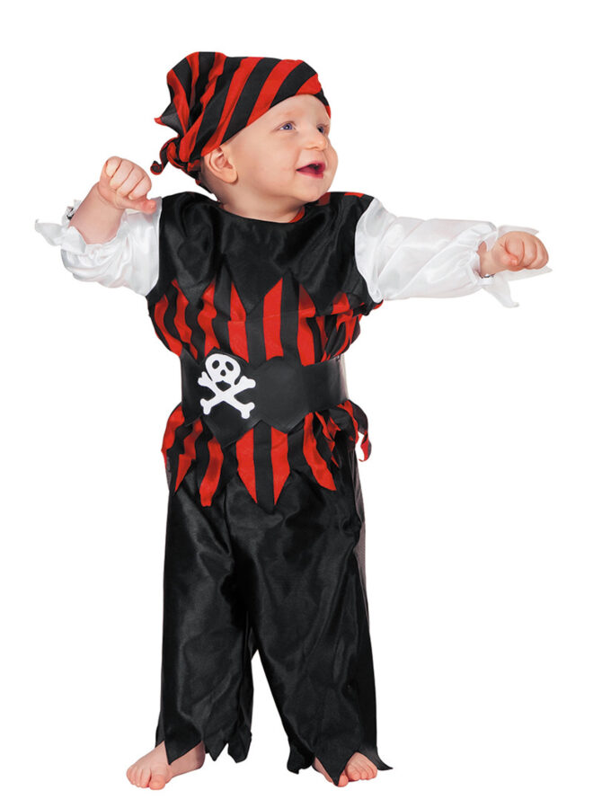 Piraat baby kostuum