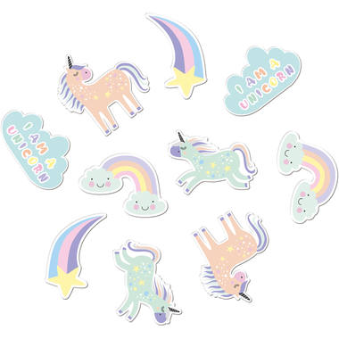 Unicorns & Rainbows XL Tafelconfetti - 45 stuks