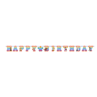 Paw Patrol 'Happy Birthday' letterslinger (180cm)