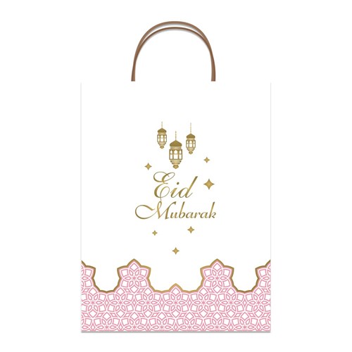 Eid Mubarak cadeautas roze