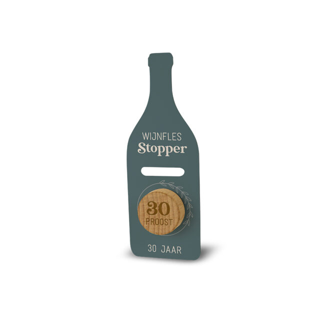 Wijnstopper - 30 Proost