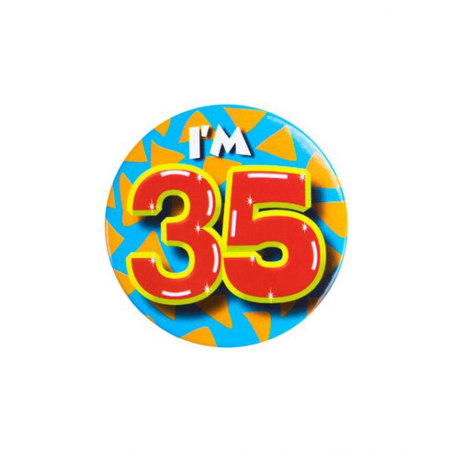 Button - I'm 35