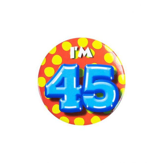 Button - I'm 45