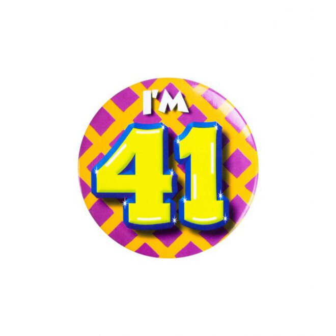 Button - I'm 41