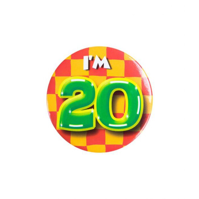 Button - I'm 20