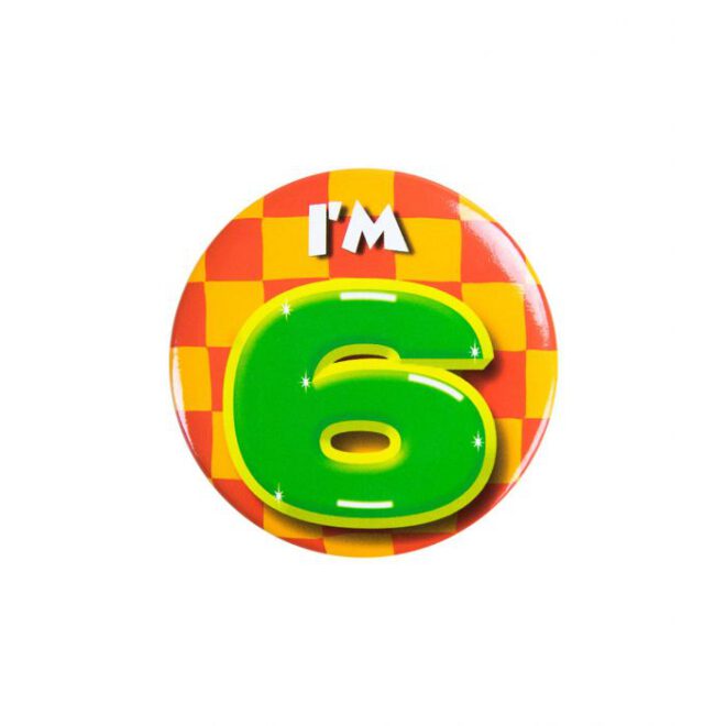 Button - I'm 6