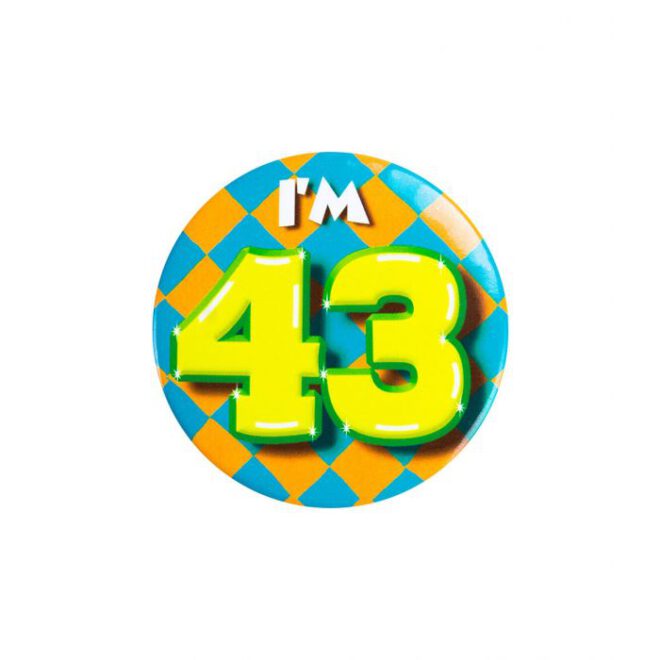 Button - I'm 43