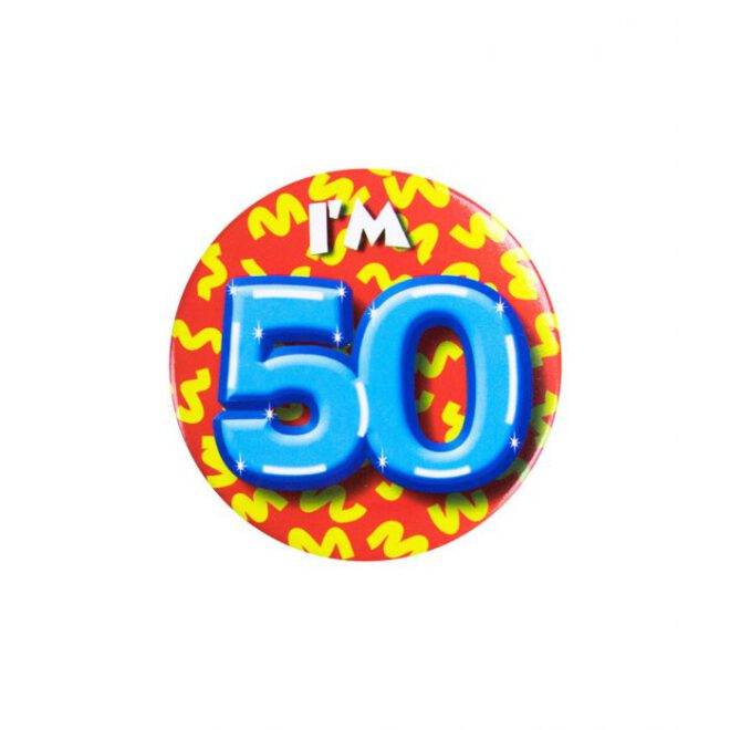 Button - I'm 50