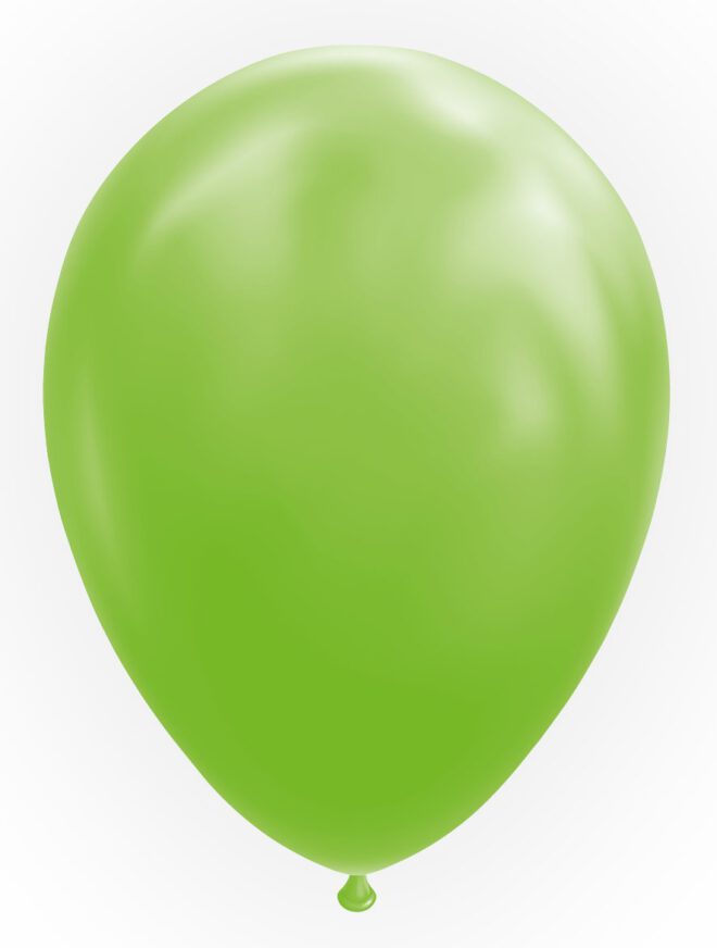 Latex ballonnen lime groen (31cm) - 25 stuks