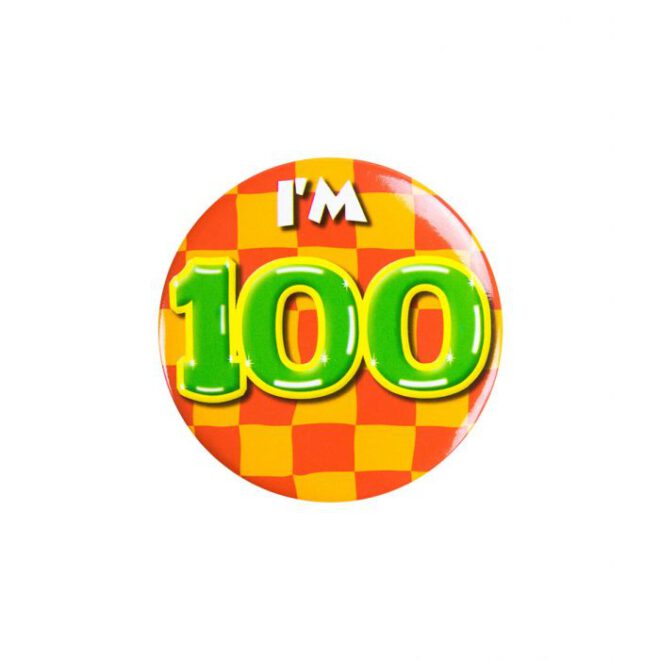 Button - I'm 100