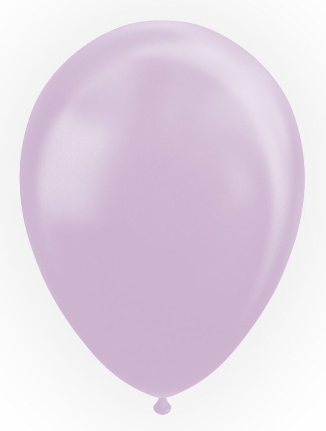 Latex ballonnen parelmoer lavendel (31cm) - 10 stuks