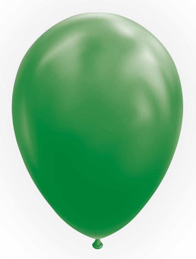 Latex ballonnen donker groen (31cm) - 25 stuks