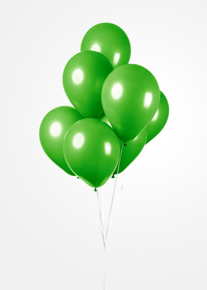 Latex ballonnen lime groen (31cm) - 25 stuks
