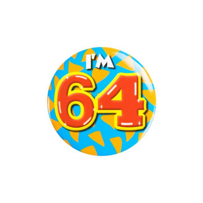 Button - I'm 64