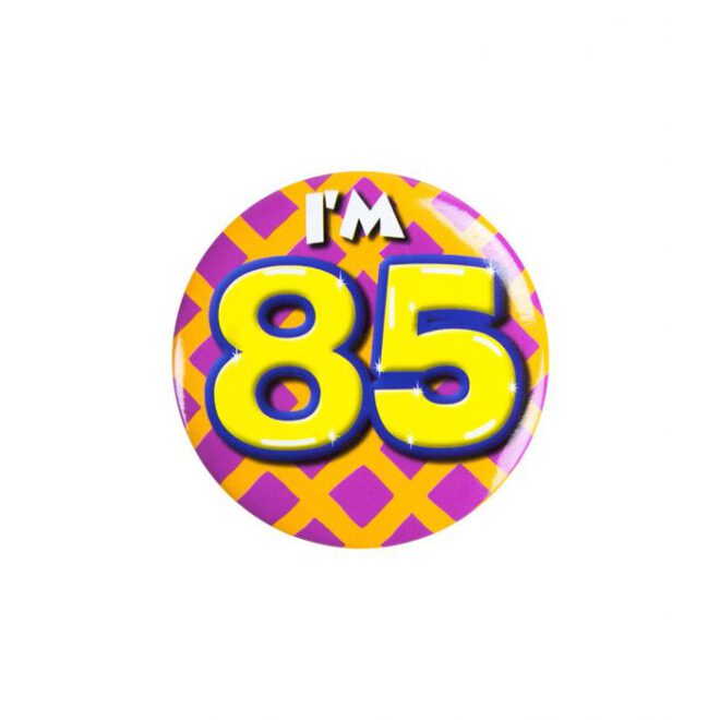 Button - I'm 85
