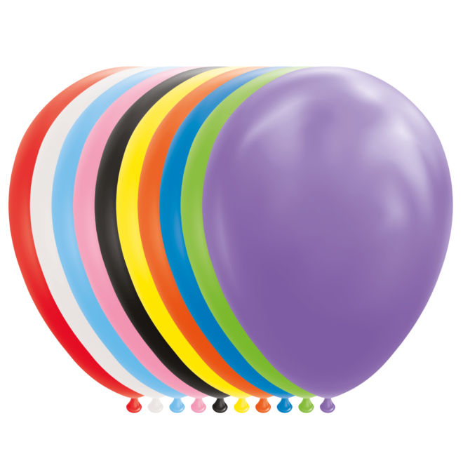 Latex ballonnen mix (31cm) - 10 stuks