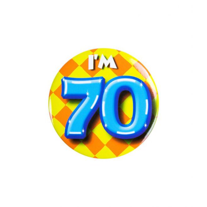 Button - I'm 70