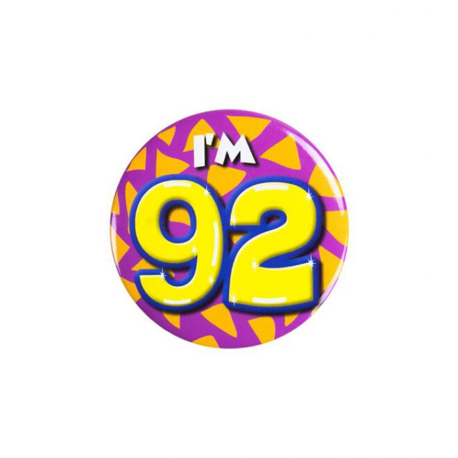 Button - I'm 92