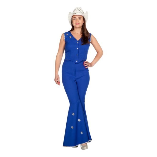 Western Outfit Blauw