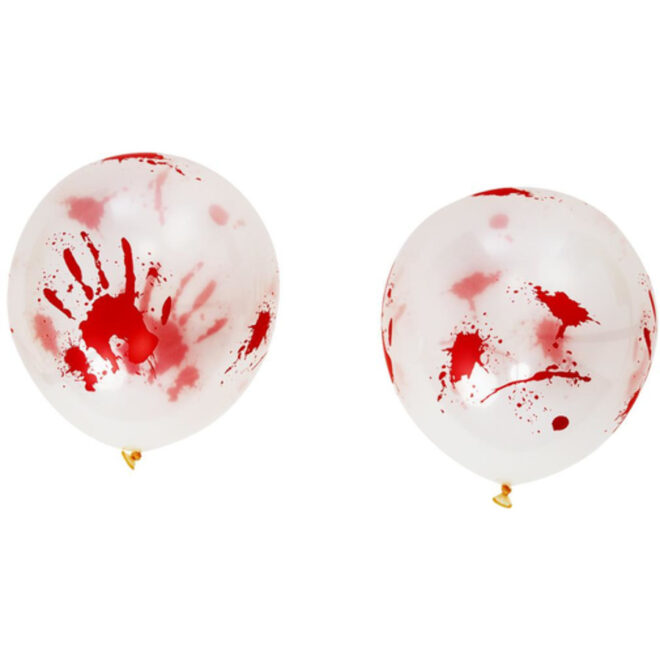 Ballonnen Bloed 30cm - 8 stuks