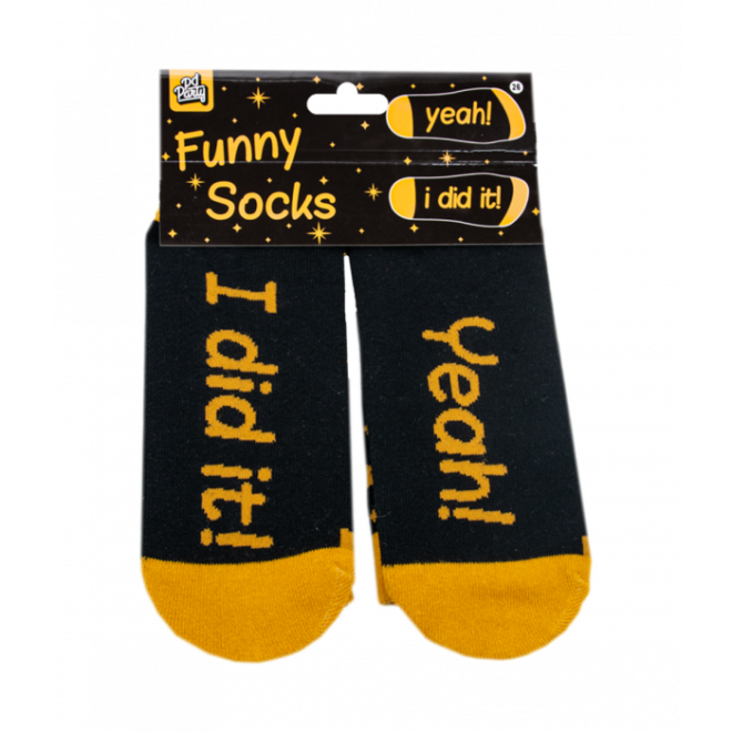 Funny Socks - I did it!