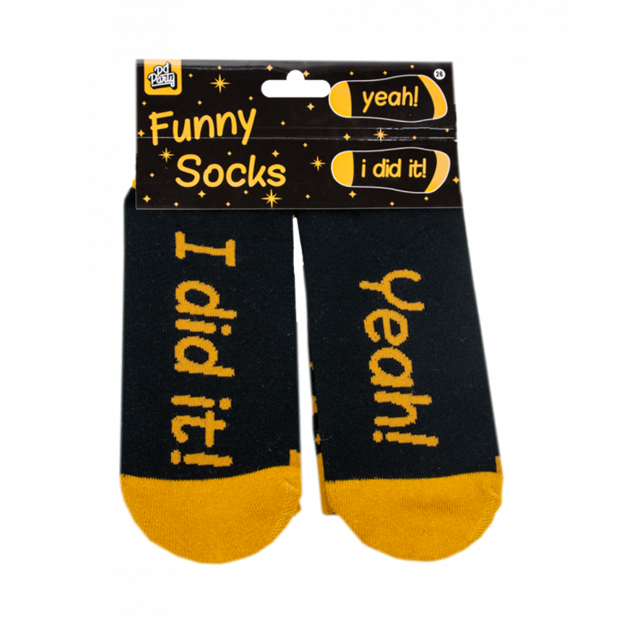 Funny Socks - I did it! - Feesthuis