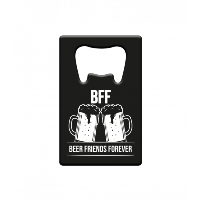 Metal beer opener - BFF